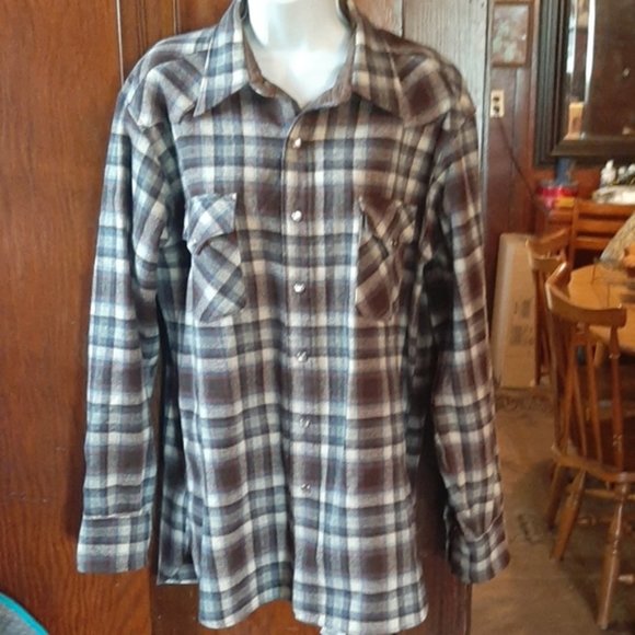Pendleton Other - Mens Pendeleton Pure Virgin Wool Western Shirt Lg.
